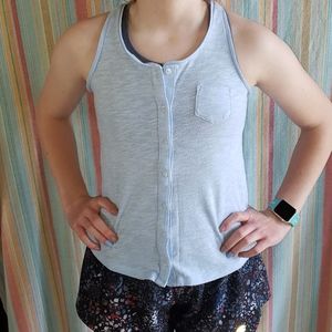 Old navy blue tank top